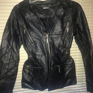 Leather jacket